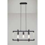 Canto 3 Light Linear Suspension Light - Graphite