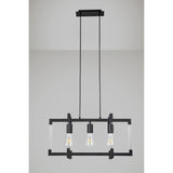 Canto 3 Light Linear Suspension Light - Graphite