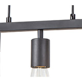 Canto 3 Light Linear Suspension Light - Graphite