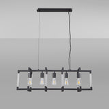 Canto 5 Light Linear Suspension Light - Graphite