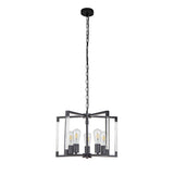 Canto 50cm 5 Light Chandelier - Graphite
