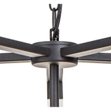 Canto 50cm 5 Light Chandelier - Graphite