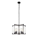 Canto 50cm 5 Light Chandelier - Graphite