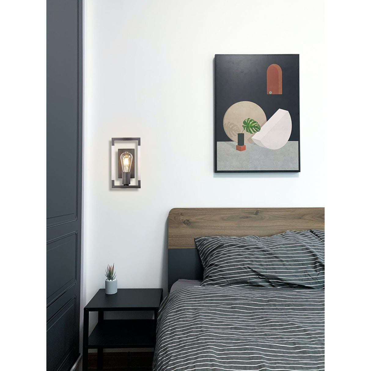 Canto 1 Light Wall Light - Graphite