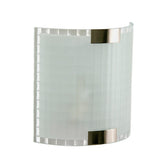 Caprice 1 Light Wall Light - Opal White