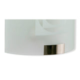 Caprice 1 Light Wall Light - Opal White