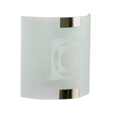 Caprice 1 Light Wall Light - Opal White