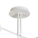 Capuccina 8 Light LED Semi-Flush Ceiling Light 61.5W 3000K – White