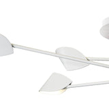 Capuccina Large LED Semi-Flush Ceiling Light 45W 3000K - White