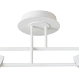 Capuccina Small LED Semi-Flush Ceiling Light 30W 3000K - White