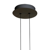 Capuccina 6 Light LED Linear Chandelier 45W 3000K - Black