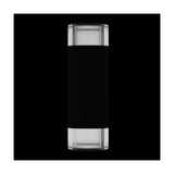 Castelnuovo 2 Light Outdoor Wall Light - Black & Clear