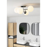 Castrovido 4 Light Bathroom Ceiling Light - Chrome