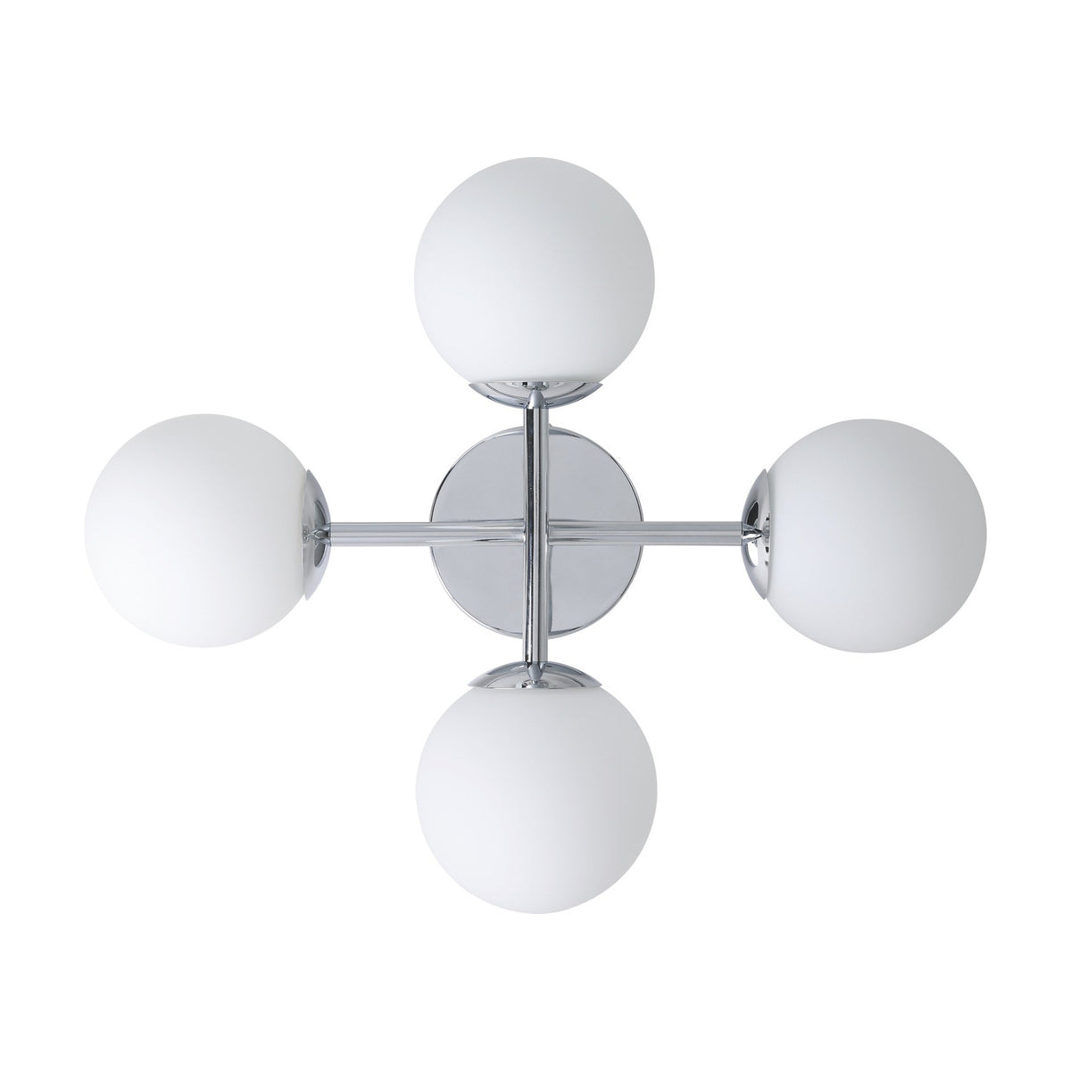 Castrovido 4 Light Bathroom Ceiling Light - Chrome