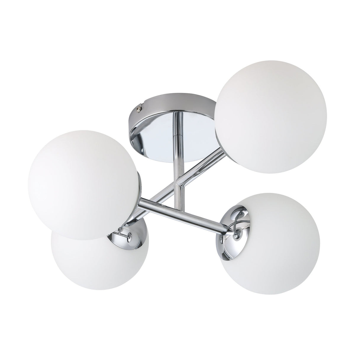 Castrovido 4 Light Bathroom Ceiling Light - Chrome