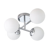 Castrovido 4 Light Bathroom Ceiling Light - Chrome