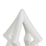 Catacol Ceramic Candle Holder - White