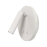 Cayman Round LED Wall/Reading Light - Matt White