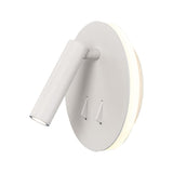 Cayman Round LED Wall/Reading Light - Matt White