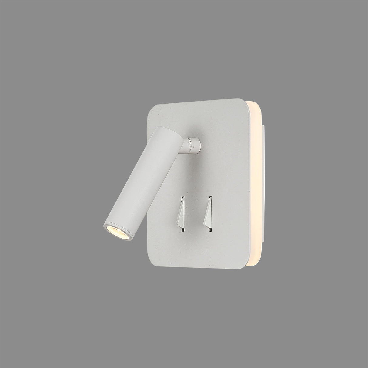 Cayman Square LED Wall/Reading Light - White