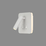 Cayman Square LED Wall/Reading Light - White