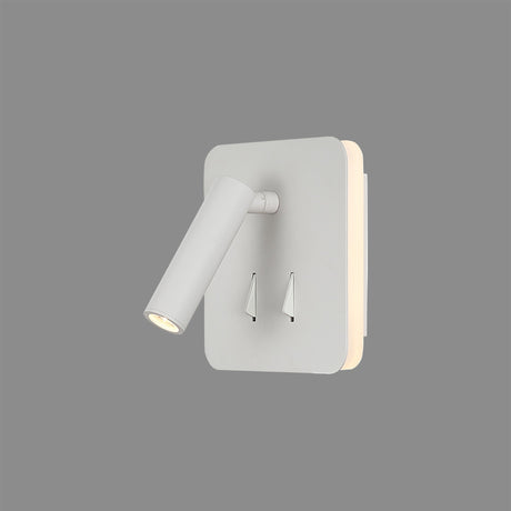 Cayman Square LED Wall/Reading Light - White