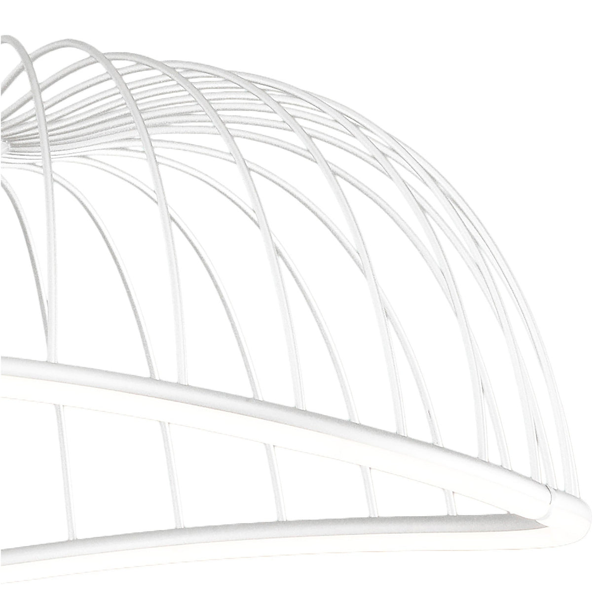 Celeste Large 2 Light LED Pendant Light 40W 3000K - White