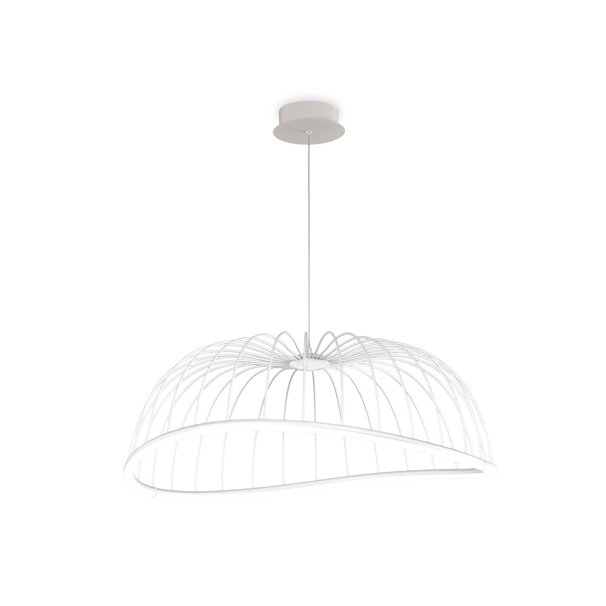 Celeste Large 2 Light LED Pendant Light 40W 3000K - White