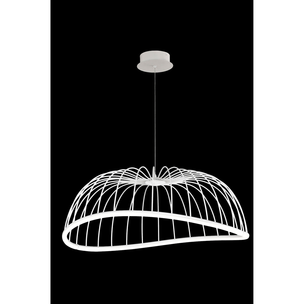 Celeste Large 2 Light LED Pendant Light 40W 3000K - White