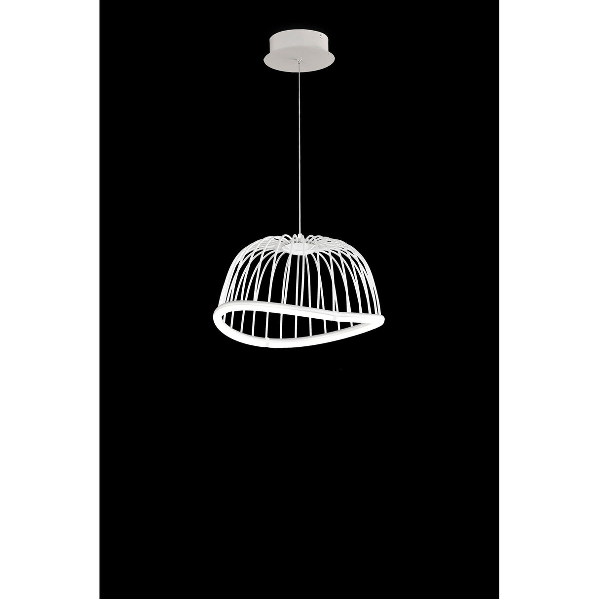 Celeste Small 2 Light LED Pendant Light 20W 3000K - White