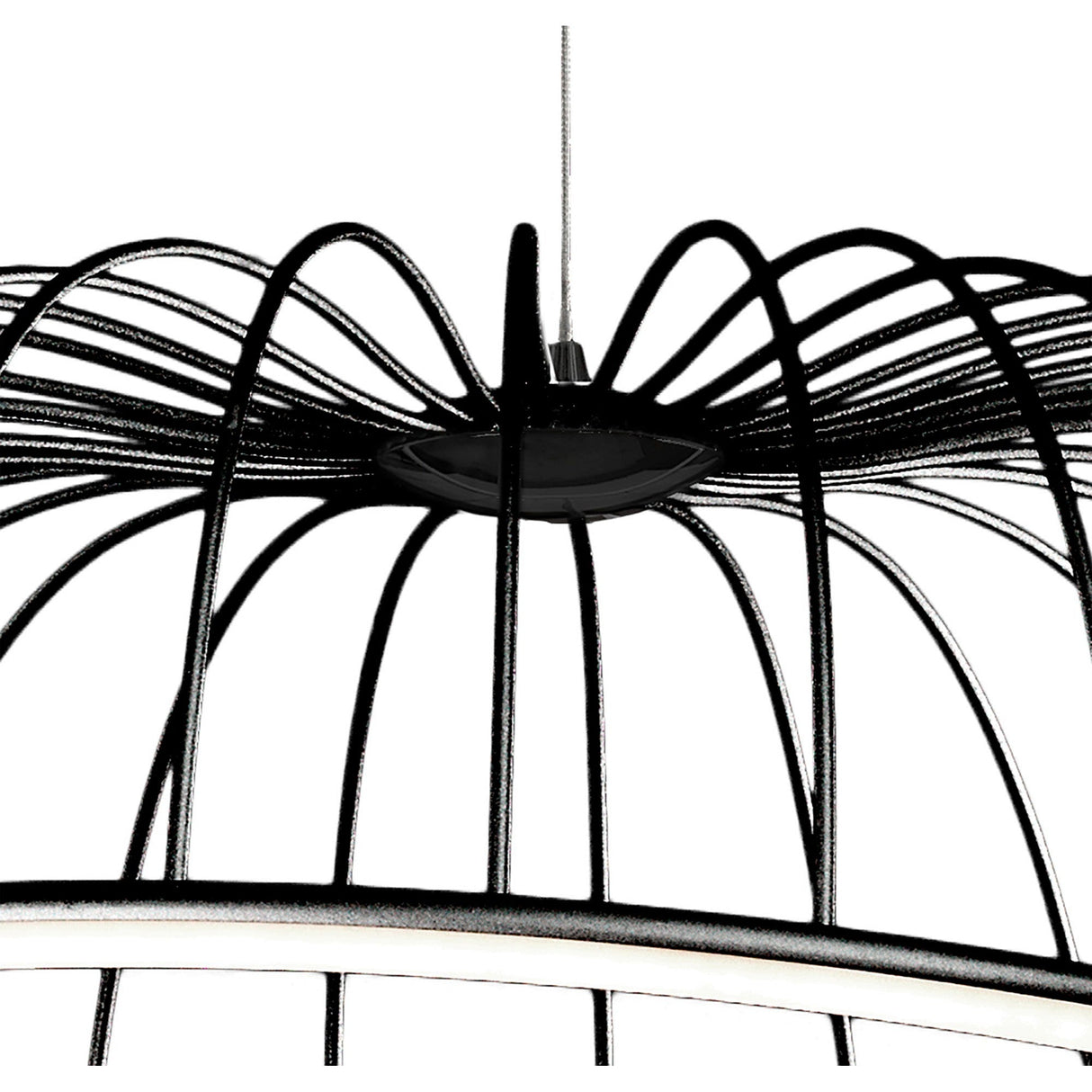 Celeste Large 2 Light LED Pendant Light 40W 3000K - Black