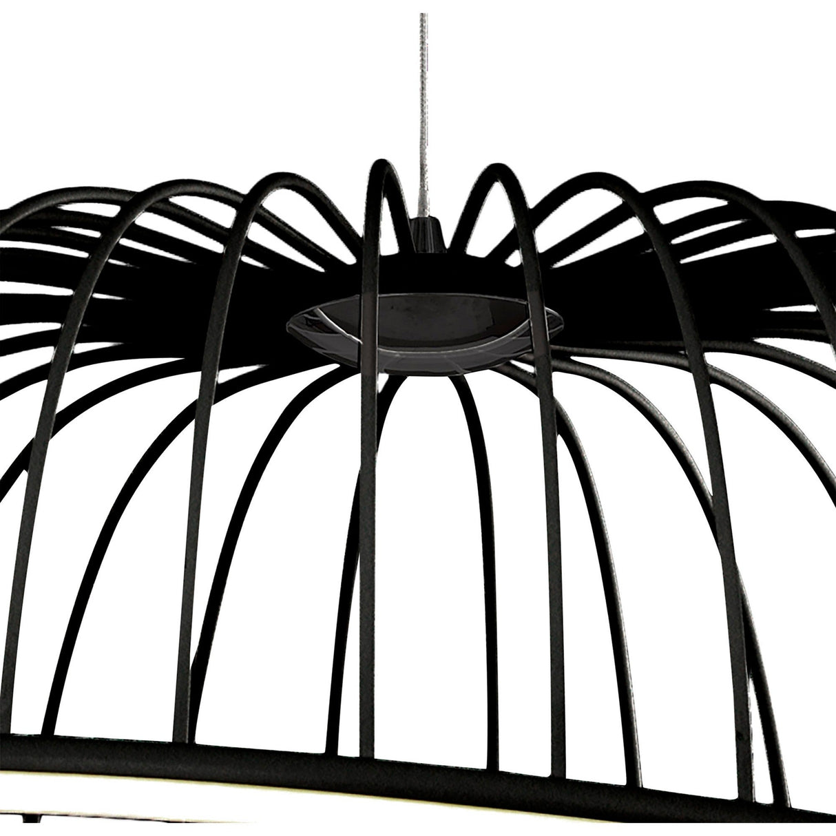 Celeste Medium 2 Light LED Pendant Light 30W 3000K - Black