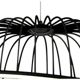 Celeste Medium 2 Light LED Pendant Light 30W 3000K - Black