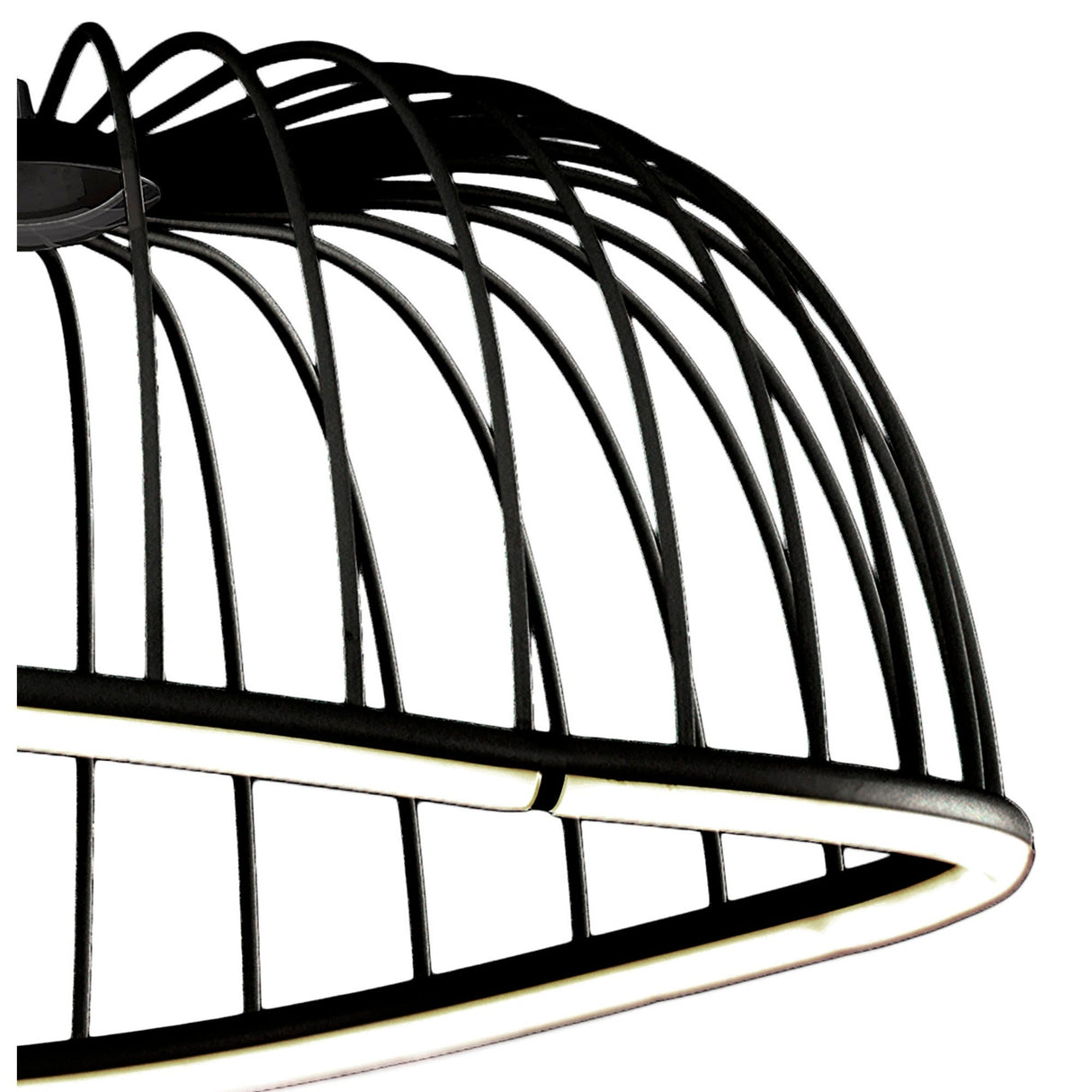 Celeste Medium 2 Light LED Pendant Light 30W 3000K - Black