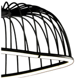 Celeste Medium 2 Light LED Pendant Light 30W 3000K - Black