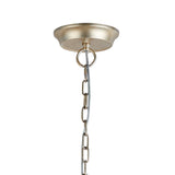 Celine 80cm 12 Light Crystal Chandelier - Aged Silver