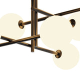 Cellar LED Semi-Flush Ceiling Light 5W 4000K - Black