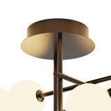 Cellar LED Semi-Flush Ceiling Light 5W 3000K - Black