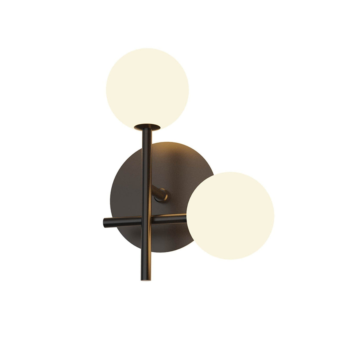 Cellar Right 2 Light LED Wall Light 10W 3000K - Black