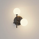 Cellar Right 2 Light LED Wall Light 10W 3000K - Black