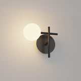 Cellar Left 1 Light LED Wall Light 5W 4000K - Black