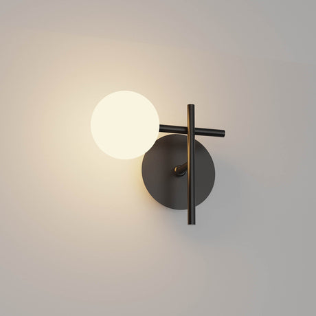 Cellar Left 1 Light LED Wall Light 5W 4000K - Black