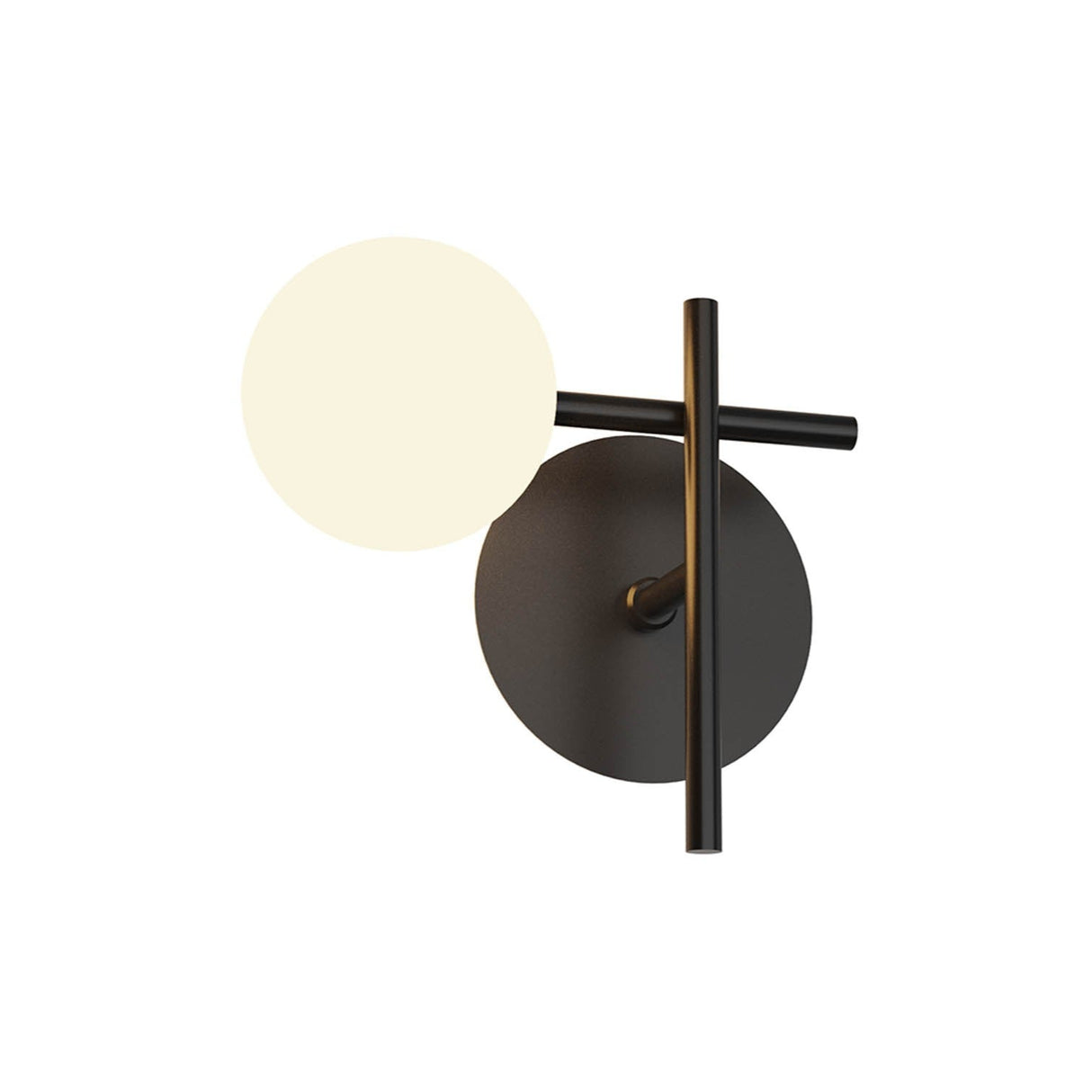 Cellar Left 1 Light LED Wall Light 5W 3000K - Black