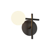 Cellar Left 1 Light LED Wall Light 5W 3000K - Black