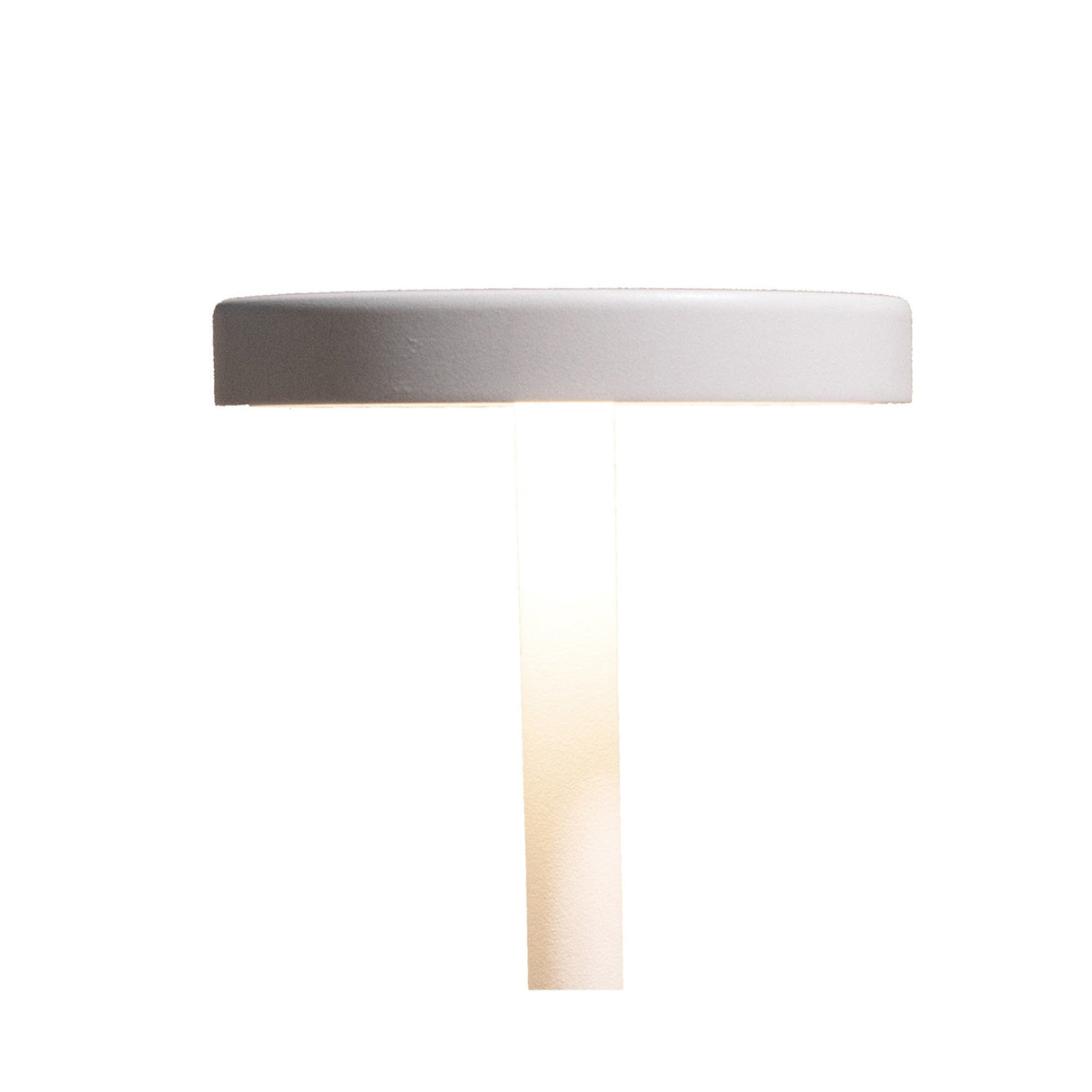 Ceres LED Table Lamp With Mobile Phone Charger & USB Charger - White