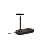 Ceres LED Table Lamp With Mobile Phone Charger & USB Charger - Black