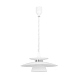 Cesmine Pendant Light - White & Chrome