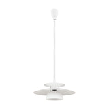 Cesmine Pendant Light - White & Chrome