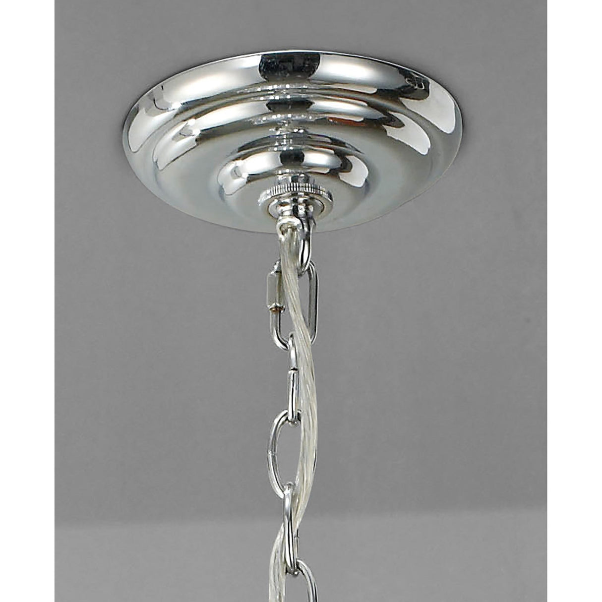 Cesto 60cm 10 Light Crystal Chandelier - Polished Chrome