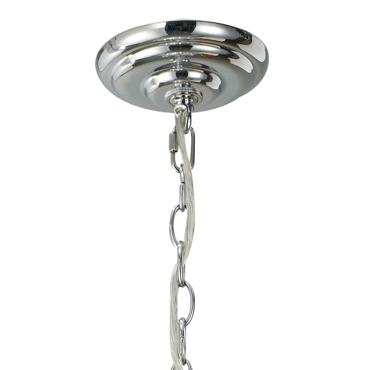 Cesto 60cm 10 Light Crystal Chandelier - Polished Chrome